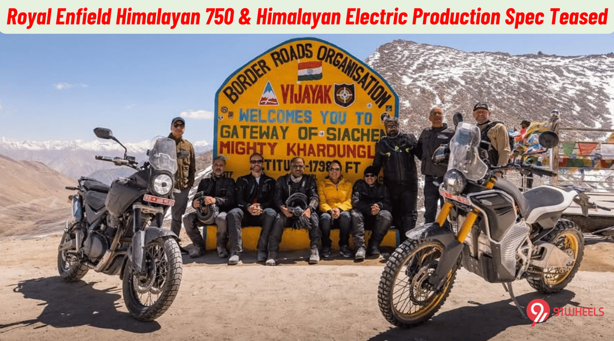 Royal Enfield Himalayan 750 & Himalayan Electric Spotted In Ladakh - Almost Production Ready! Royal Enfield Himalayan 750 & Himalayan Electric Spotted In Ladakh - Almost Production Ready!