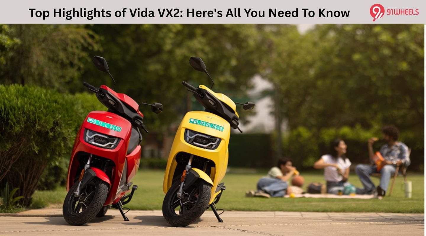 Top Highlights of Vida VX2: Here's All You Need To Know