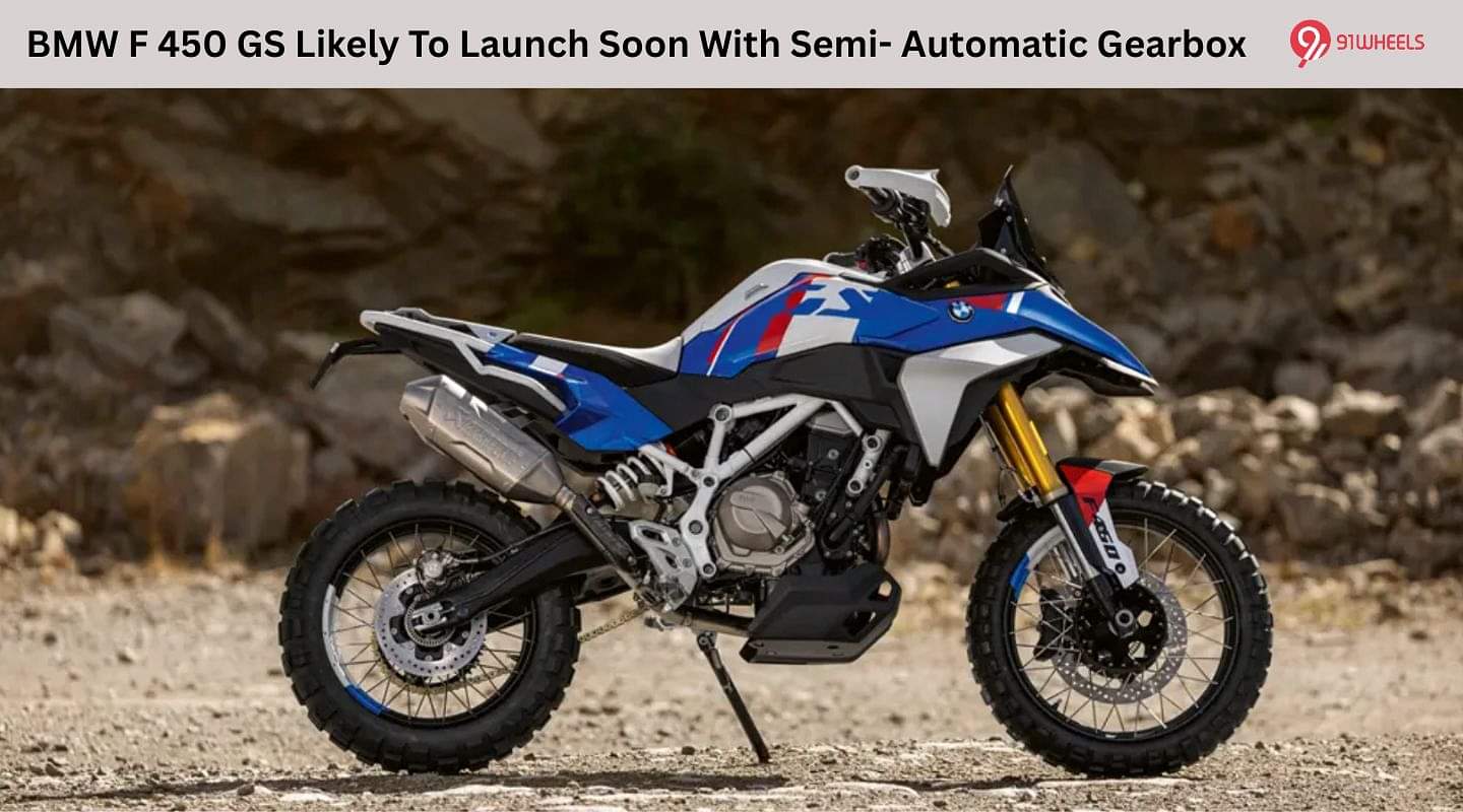 BMW F 450 GS Likely To Launch Soon With Semi-Automatic Gearbox BMW F 450 GS Likely To Launch Soon With Semi-Automatic Gearbox