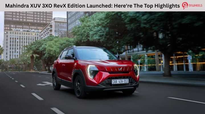 Mahindra XUV 3XO RevX Edition Launched: Here're The Top Highlights