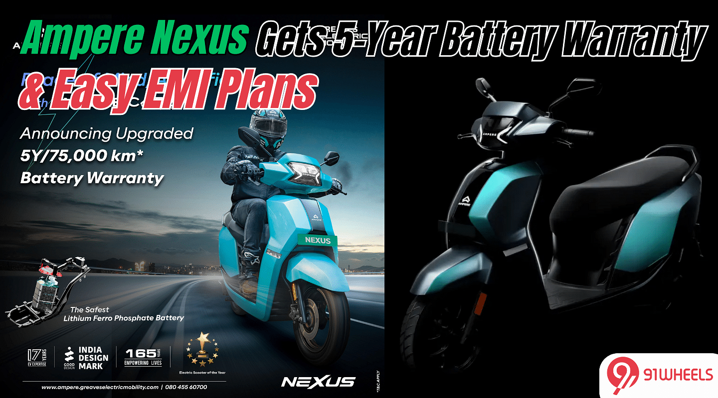 Ampere Strengthens Nexus Lineup with Longest Battery Warranty and Easy EMI Plans
