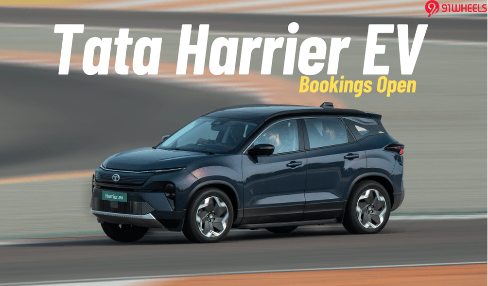 Tata Harrier EV Bookings Open From Today At Rs. 21,000 Tata Harrier EV Bookings Open From Today At Rs. 21,000