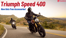 Triumph Speed 400 Gets Free Accessories Worth Rs. 7600
