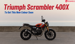 Triumph Scrambler 400X To Get This New Colour Option Soon- Images Triumph Scrambler 400X To Get This New Colour Option Soon- Images