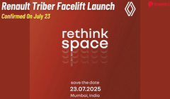 Renault Triber Facelift Arrives July 23 — New Look, More Tech