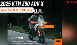 KTM 390 Adventure X Launched At Rs 3.03 Lakhs: Gets More Features