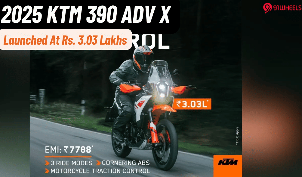 KTM 390 Adventure X Launched At Rs 3.03 Lakhs: Gets More Features KTM 390 Adventure X Launched At Rs 3.03 Lakhs: Gets More Features
