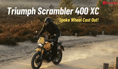 This Is How Much Triumph Scrambler 400 XC Spoke Wheels Cost! This Is How Much Triumph Scrambler 400 XC Spoke Wheels Cost!