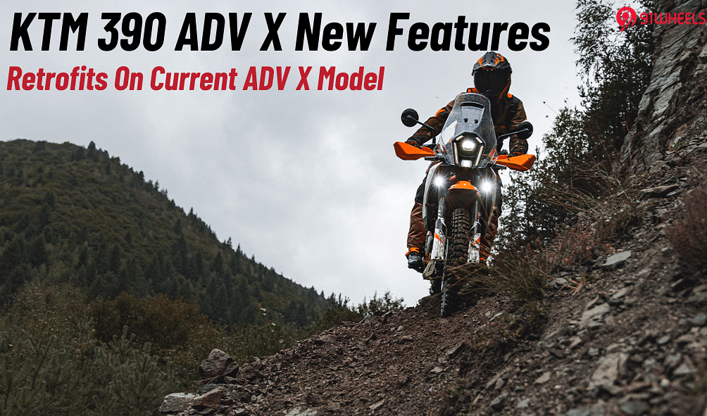 2025 KTM 390 Adventure X Updates Can Be Retrofitted On Older Bikes