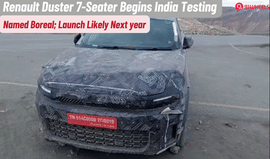 Renault Boreal (7 Seater Duster) Spied Testing In India; Launch Next Year