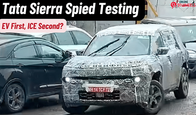 Tata Sierra Spied On Test Ahead Of Expected Launch This Year