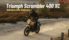 Triumph Scrambler 400 XC Deliveries Now Underway Triumph Scrambler 400 XC Deliveries Now Underway