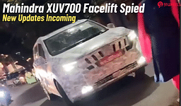 Mahindra XUV700 Facelift Spied Testing- Design Update & New Features