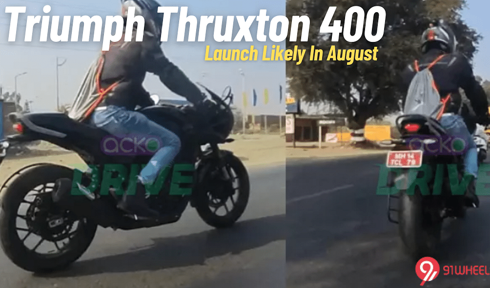Triumph Thruxton 400 Coming This August: Cafe Racer Debuts