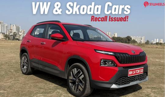 Skoda Kylaq, VW Virtus, Taigun & More Recalled Due To Faulty Seatbelt