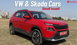 Skoda Kylaq, VW Virtus, Taigun & More Recalled Due To Faulty Seatbelt