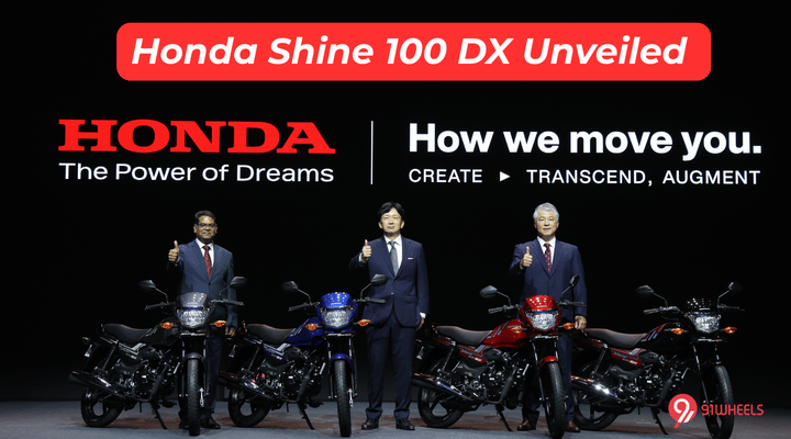 Honda Shine 100 DX Introduced - Here's Everything It Offers Honda Shine 100 DX Introduced - Here's Everything It Offers