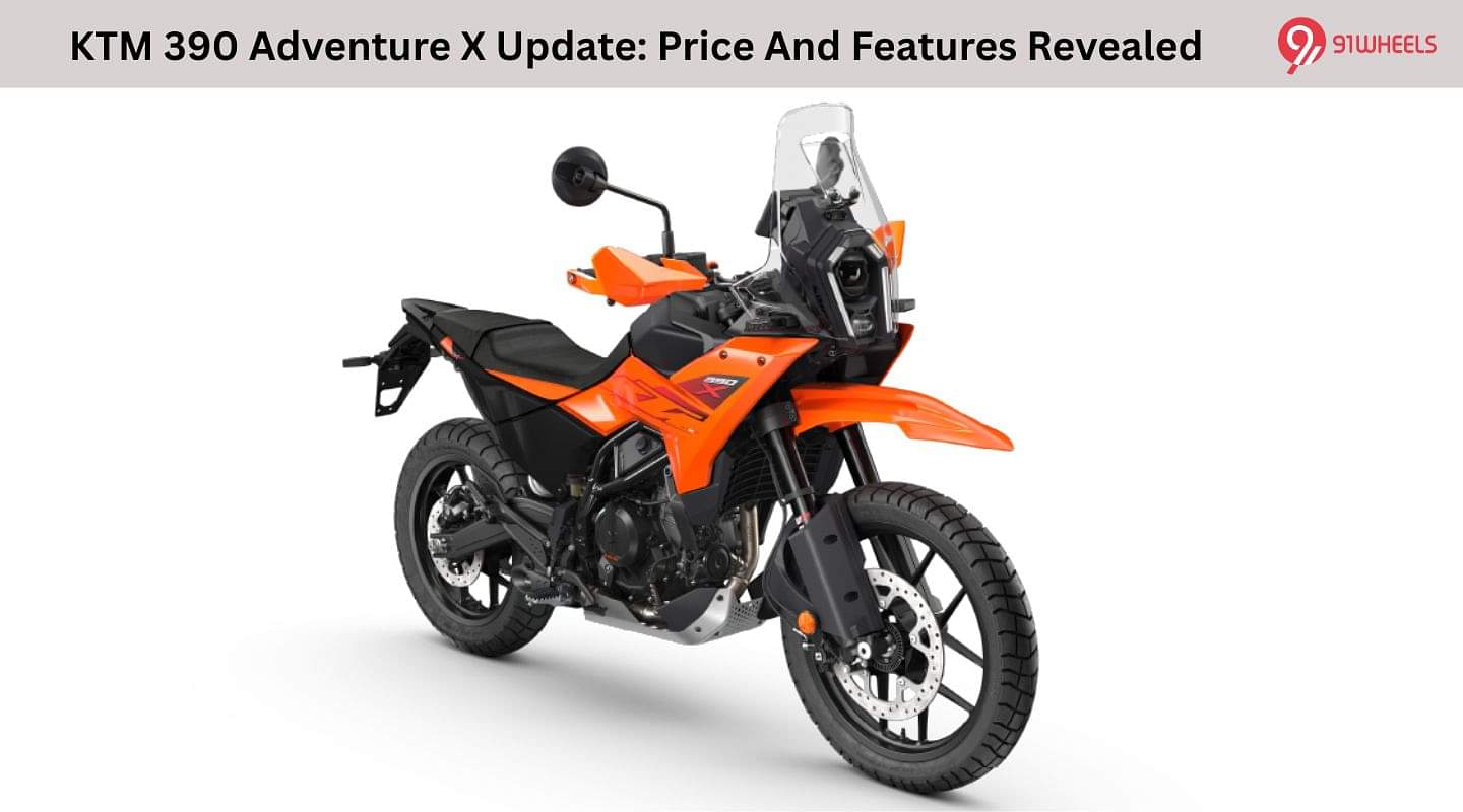 KTM 390 Adventure X Update: Price And Features Revealed