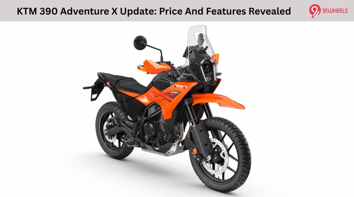 KTM 390 Adventure X Update: Price And Features Revealed KTM 390 Adventure X Update: Price And Features Revealed