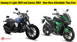 Keeway K-Light 250V and Zontes 350X Get Massive Price Drops