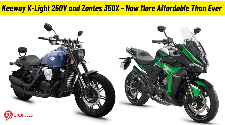 Keeway K-Light 250V and Zontes 350X Get Massive Price Drops