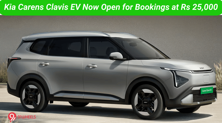 Kia Carens Clavis EV Now Open for Bookings at Rs 25,000 Kia Carens Clavis EV Now Open for Bookings at Rs 25,000