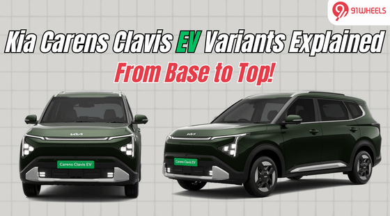 Kia Carens Clavis EV Variants Explained - From Base to Top!