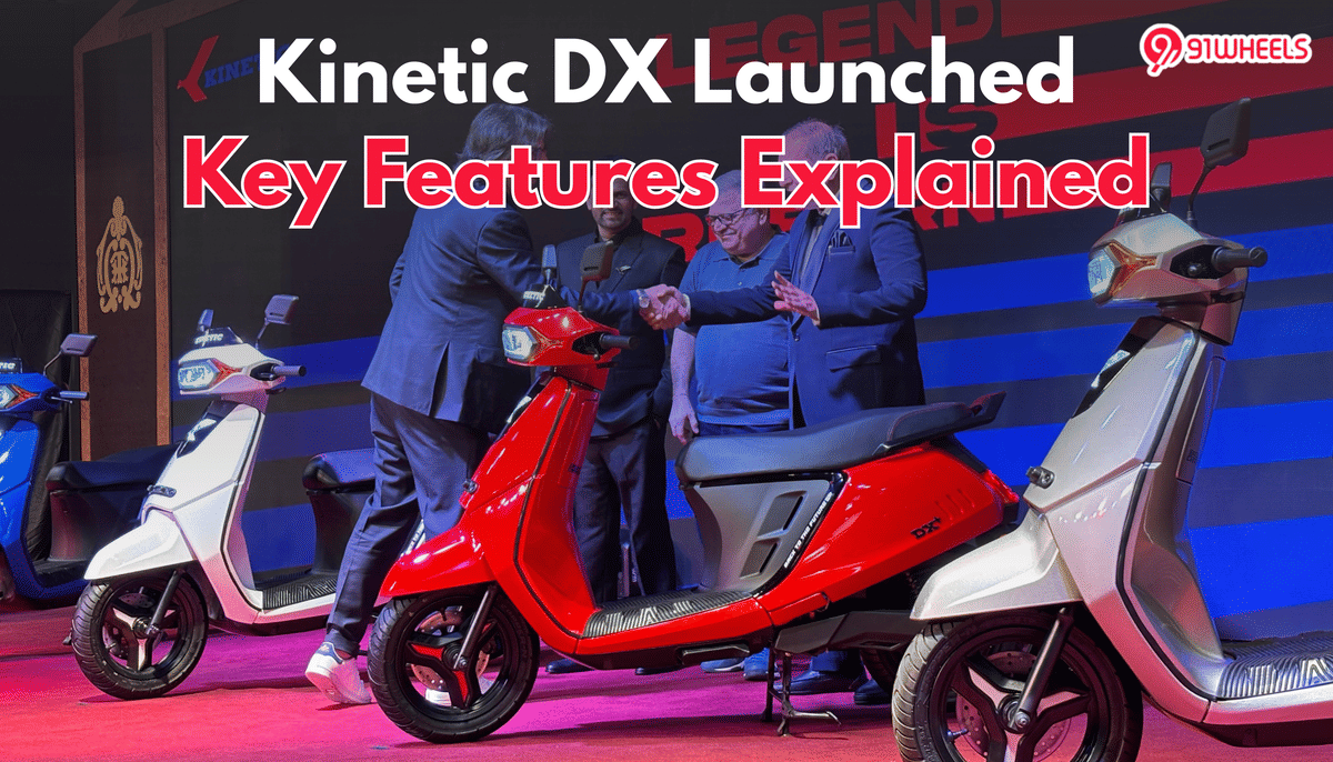 Kinetic DX Launched At Rs. 1.11 Lakh (Ex-sh): Key Features Explained! Kinetic DX Launched At Rs. 1.11 Lakh (Ex-sh): Key Features Explained!