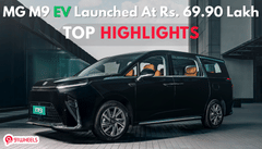 MG M9 EV Launched in India At Rs. 69.90 Lakh: Top Highlights Here