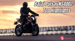 2025 Bajaj Pulsar NS400Z Launched - Here Are Its Top Highlights