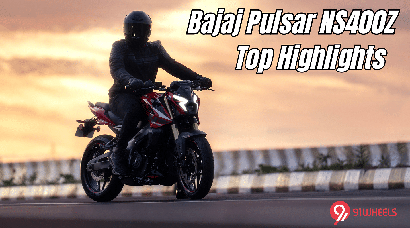 2025 Bajaj Pulsar NS400Z Launched - Here Are Its Top Highlights