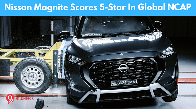 Nissan Magnite Achieves 5-Star Rating In Latest G NCAP Crash Test