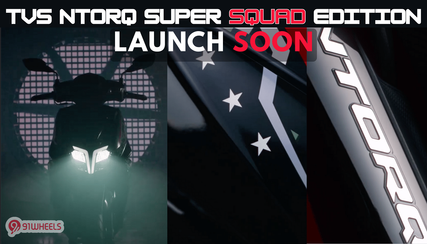 TVS Ntorq 125 Super Squad Edition Revealed; Launch Soon!