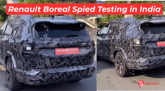 Renault Duster 7-Seater AKA Boreal Spied Testing In India