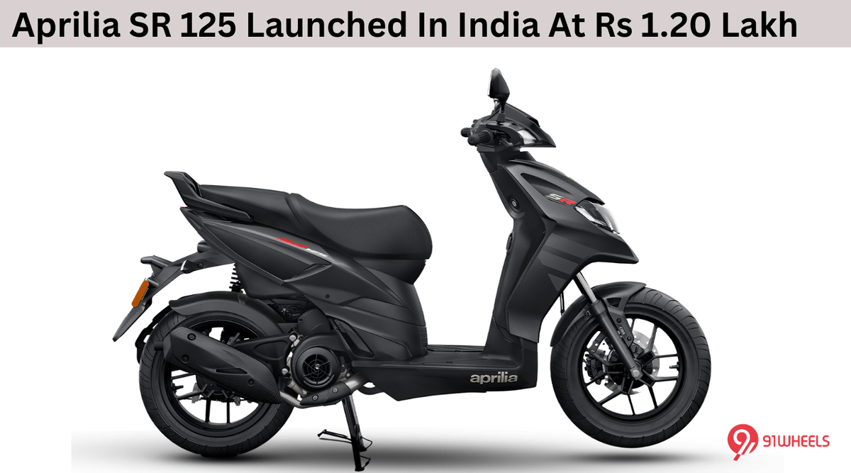 2025 Aprilia SR 125 Launched At Rs 1.20 Lakh With A Power Upgrade 2025 Aprilia SR 125 Launched At Rs 1.20 Lakh With A Power Upgrade