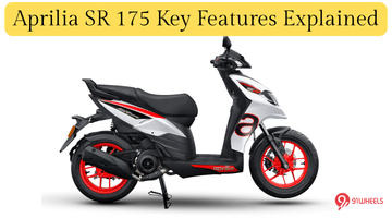 Aprilia SR 175 Key Features Explained - Also Comparison With Rivals