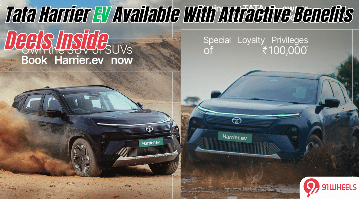 Tata Harrier EV Available With Attractive Benefits: Deets Inside Tata Harrier EV Available With Attractive Benefits: Deets Inside