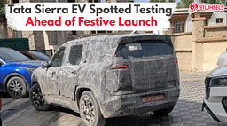 Production-Ready Tata Sierra EV Spotted During Cold-Weather Testing Ahead of Festive Launch