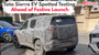 Production-Ready Tata Sierra EV Spotted During Cold-Weather Testing Ahead of Festive Launch