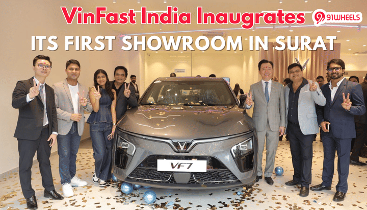 VinFast India Inaugrates Its First Showroom in Surat: Details Inside