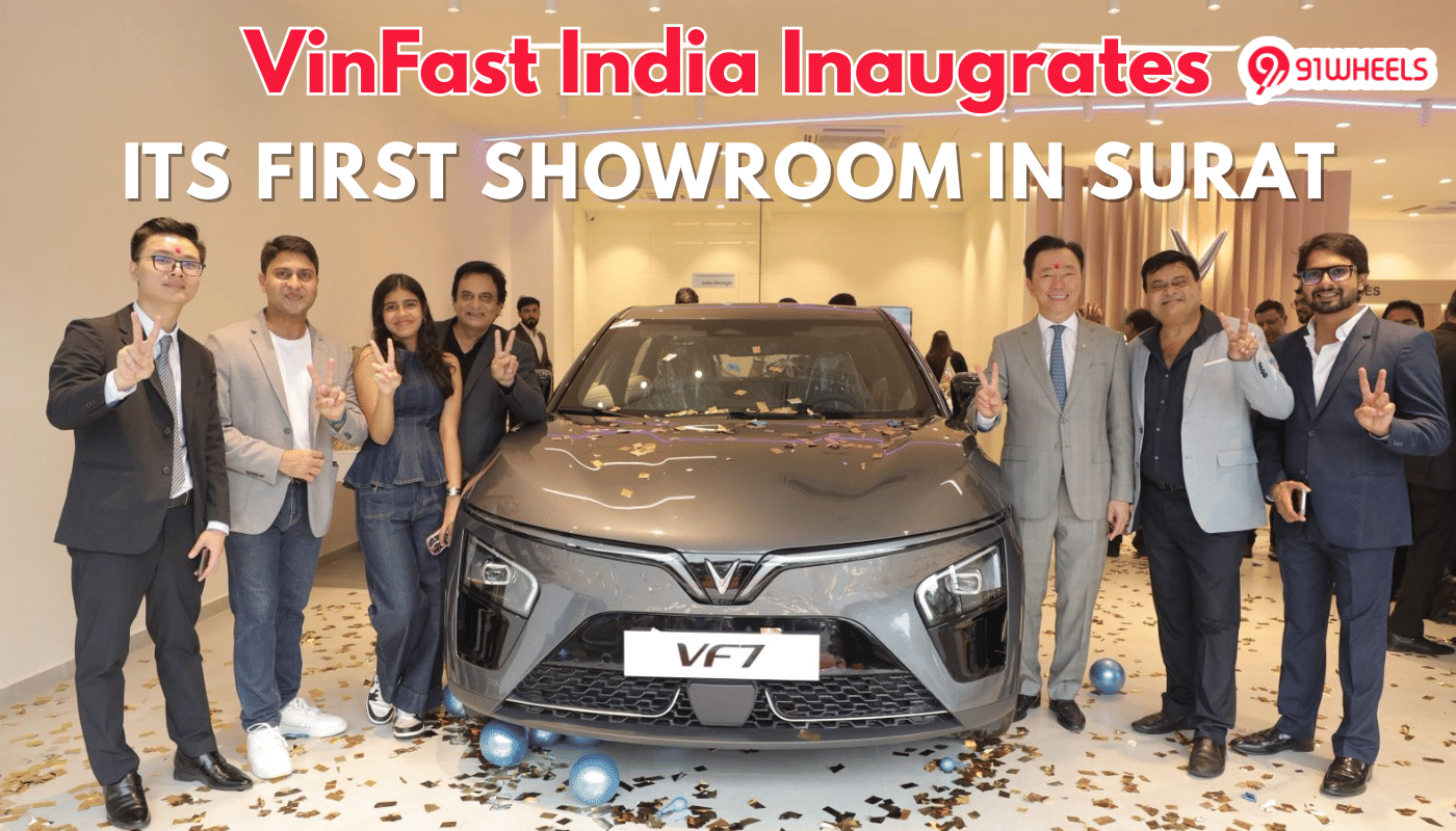 VinFast India Inaugrates Its First Showroom in Surat: Details Inside