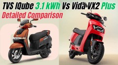 TVS IQube 3.1 kWh Vs Vida VX2 Plus: Detailed Comparison TVS IQube 3.1 kWh Vs Vida VX2 Plus: Detailed Comparison
