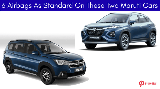 6 Airbags As Standard On These Two Popular Maruti Suzuki Cars