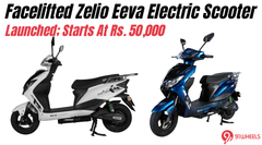 Facelifted Zelio Eeva Electric Scooter Launched; Starts At Rs. 50K: Details