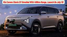 Kia Carens Clavis EV Revealed With 490km Claimed Range, Launching On July 15!