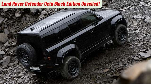 Land Rover Defender Octa Black Edition Unveiled!
