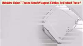 Mahindra Vision T Teased Ahead Of August 15 Debut!