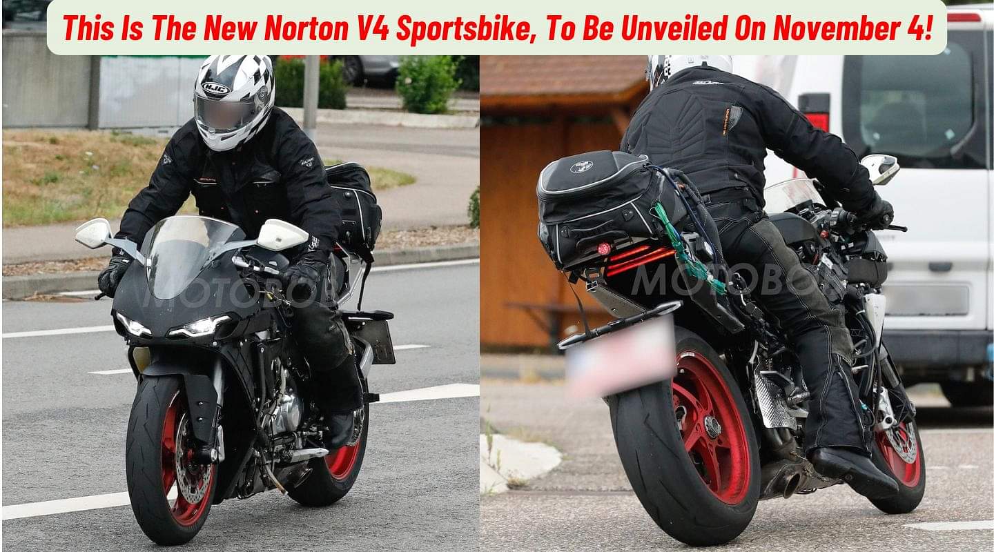 This Is The New Norton V4 Sportsbike, To Be Unveiled On November 4! This Is The New Norton V4 Sportsbike, To Be Unveiled On November 4!