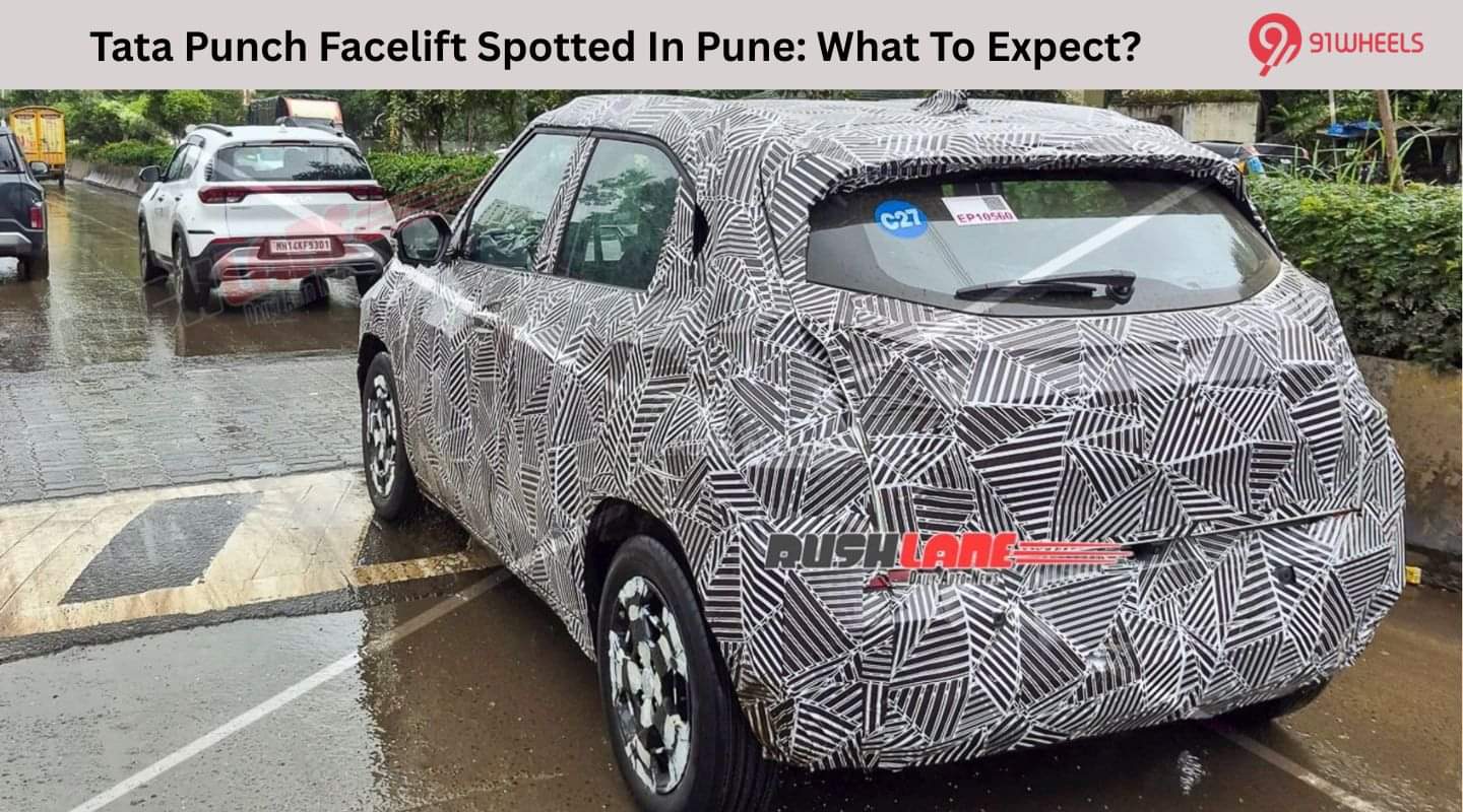 Tata Punch Facelift Spotted In Pune: What To Expect?