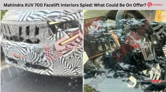 Mahindra XUV 700 Facelift Interiors Spied: What Could Be On Offer?